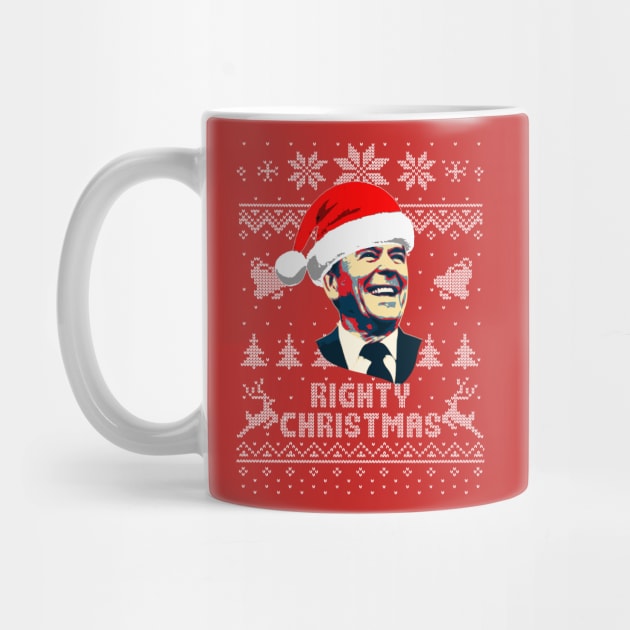 Ronald Reagan Righty Christmas by Nerd_art